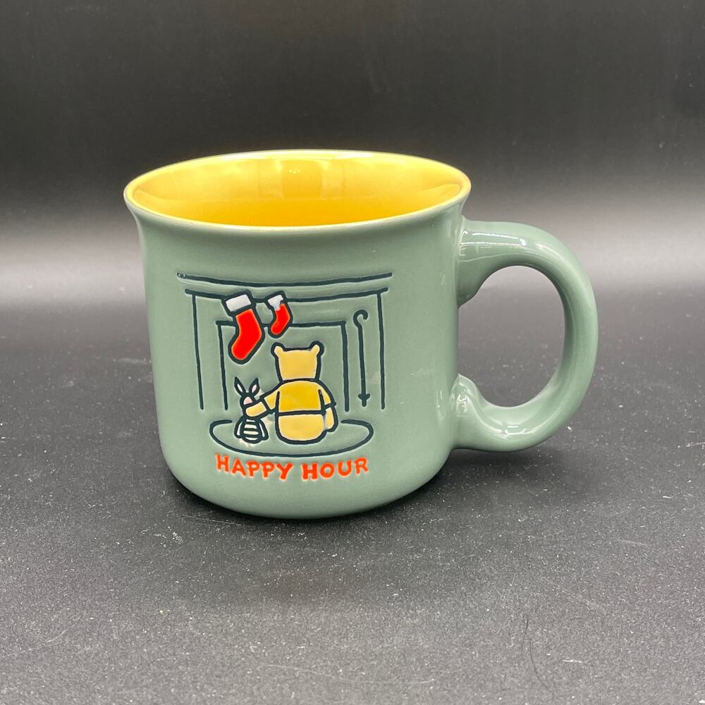 Winnie the Pooh 'Happy Hour' Christmas Coffee Mug - Life is Good